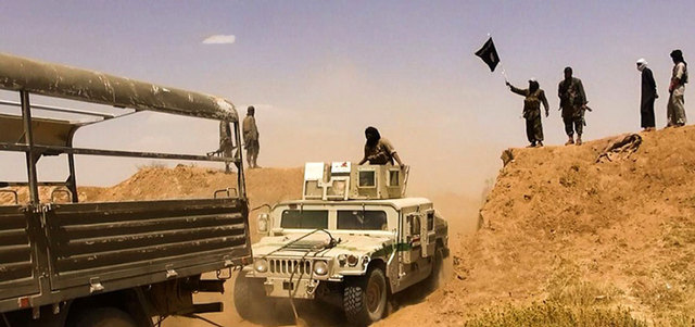 داعش ينشر مقطع فيديو لعملياته في مخمور