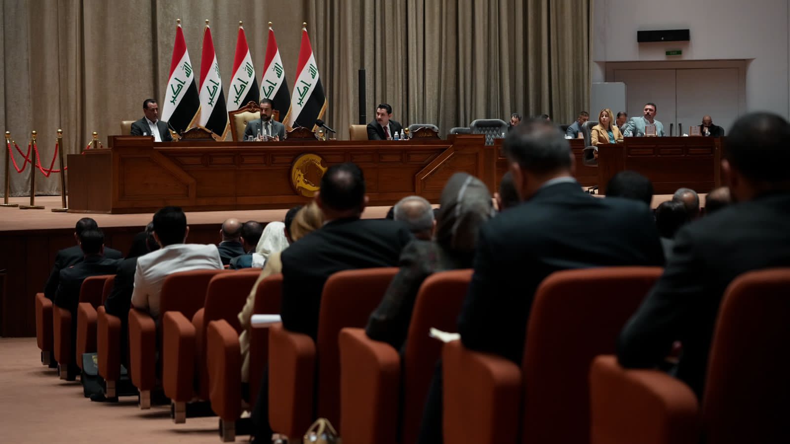 The inclusion of the emergency support law on the agenda of the Iraqi parliament session today Tuesday