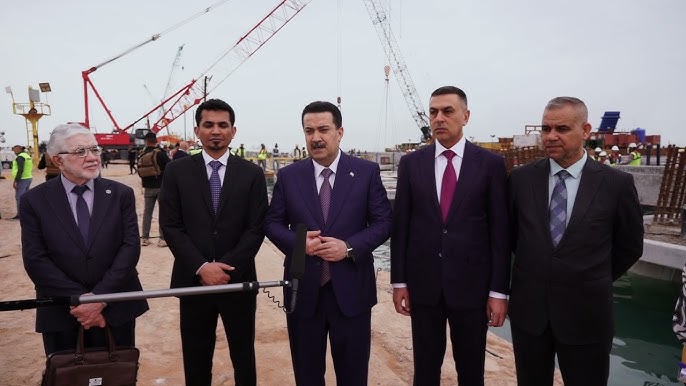 Iraq is keen to complete the Grand Faw Port and complete the development path